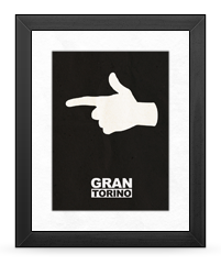 Minimalist Gran Torino Poster