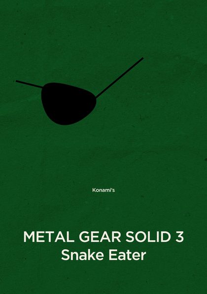 Poster: Metal Gear Solid 3