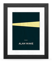 Minimalist Alan Wake Poster