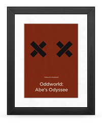 Minimalist Oddworld Poster