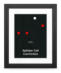 Minimalist Splinter Cell Conviction Poster