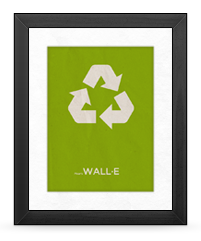 Minimalist Wall E Poster
